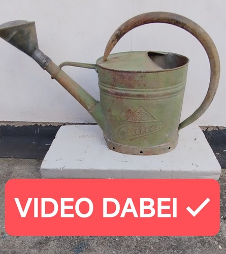 Alte 10l grün zinkgießkanne - alte,