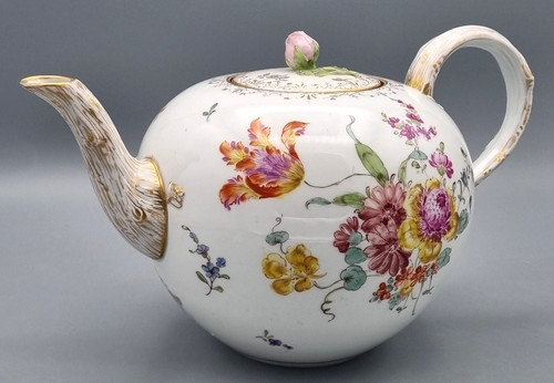 Meissen porzellan teekanne - meissen,