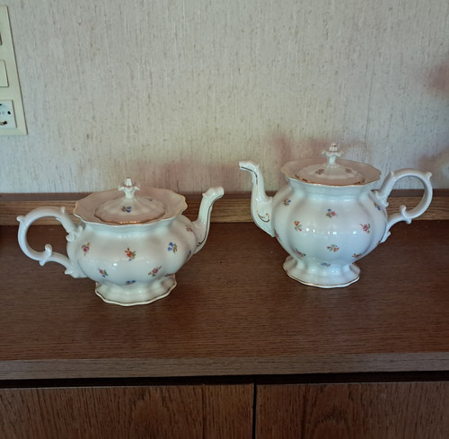 Porzellan tee und kaffee - porzellan,