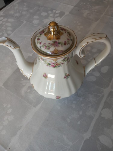 Kaffeekanne bunte blumen mit - kaffeekanne,