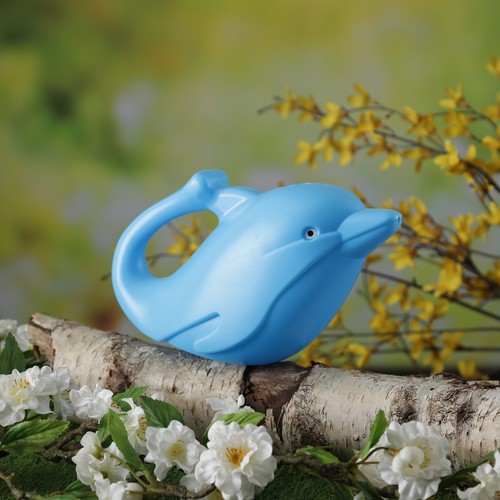 Kinder gießkanne delfin blau - gießkanne,