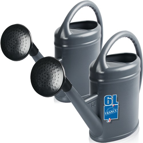 Gießkanne grau - 6l,