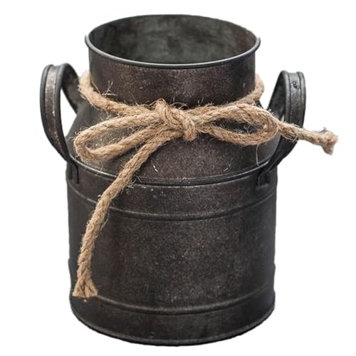 Milchkanne deko vase metall - milchkanne,