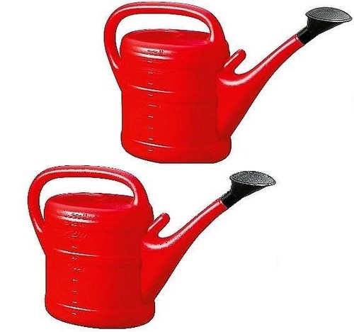 Gießkanne 10l rot - ,