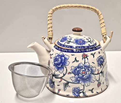 Teekanne aus keramik - aus, mit