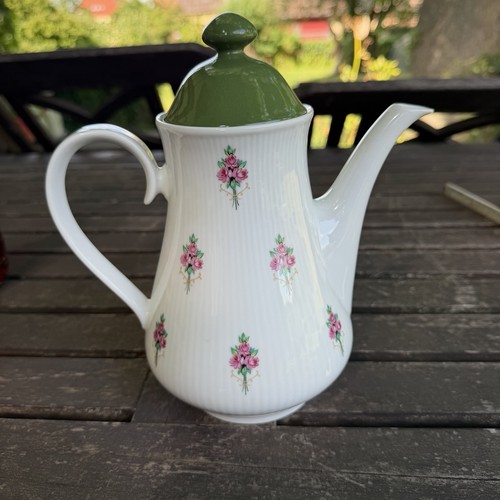 Vintage porzellan kaffeekanne - vintage,
