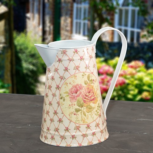 Vintage blumen kanne - kanne,