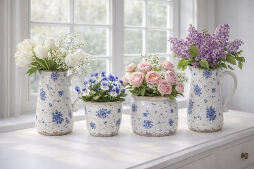 Blumentopf übertopf krug vase - blumentopf,